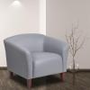Flash Furniture HERCULES Imperial Series Brown LeatherSoft Chair(Grey)
