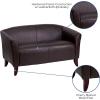Flash Furniture HERCULES Imperial Series Brown LeatherSoft Loveseat