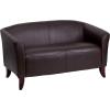 Flash Furniture HERCULES Imperial Series Brown LeatherSoft Loveseat