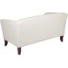 Flash Furniture HERCULES Imperial Series Ivory LeatherSoft Loveseat