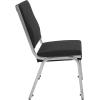 Flash Furniture HERCULES Series 1000 lb. Rated Black Antimicrobial Vinyl Bariatric Medical Reception Chair(Black Fabric)