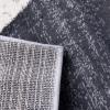 Flash Furniture Harken Collection 6′ x 9′ Geometric Area Rug – Black and Gray Olefin Facing – Jute Backing – Living Room or Bedroom