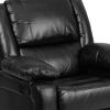 Flash Furniture Harmony Series Black LeatherSoft Recliner(Black Leathersoft)
