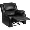 Flash Furniture Harmony Series Black LeatherSoft Recliner(Black Leathersoft)