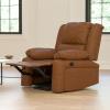 Flash Furniture Harmony Series Black LeatherSoft Recliner(Cognac Leathersoft)