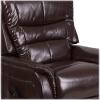 Flash Furniture Hercules – Cognac LeatherSoft Power Lift Recliner for Elderly(Brown Leathersoft)