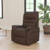 Flash Furniture Hercules – Cognac LeatherSoft Power Lift Recliner for Elderly(Cognac Leathersoft)
