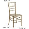 Flash Furniture Hercules Premium Series Chiavari Chairs for Formal Events and Banquets, Commercial/Residential All-Occasion Chairs, Set of 2, Gold(1)