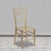 Flash Furniture Hercules Premium Series Chiavari Chairs for Formal Events and Banquets, Commercial/Residential All-Occasion Chairs, Set of 2, Gold(2)