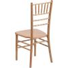 Flash Furniture Hercules Series Chiavari Chair for Formal Events and Banquets, Commercial/Residential All-Occasion Event Chair, White(Natural)