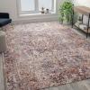Flash Furniture Katherine Artisan Old English Style Traditional Rug – 8′ x 10′ – Red(Red)