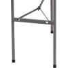 Flash Furniture Kathryn 4-Foot Granite White Plastic Folding Table