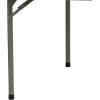 Flash Furniture Kathryn 5-Foot Round Granite White Plastic Folding Table, Commercial Grade Round Table for 8 Guests