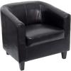 Flash Furniture Katie Gray LeatherSoft Lounge Chair(Black)