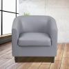 Flash Furniture Katie Gray LeatherSoft Lounge Chair(Grey)