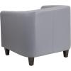 Flash Furniture Katie Gray LeatherSoft Lounge Chair(Grey)