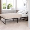 Flash Furniture Lana 14 Inch Metal Platform Bed Frame – No Box Spring Needed with Steel Slat Support and Quick Lock Functionality (Full)(Full)