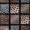 Flash Furniture Menagerie Collection Animal Print Area Rug – Olefin Area Rug with Cheetah, Leopard, Zebra and Giraffe Design – 5′ x 7′ – Individually Raised Squares(5’2″ x 7’4″ (Rectangular))
