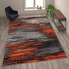 Flash Furniture Rylan Collection Contemporary Area Rug – High Pile Blue Olefin Rug – 2′ x 7′ Area Rug – Jute Backing – Hallway, Entryway, Bedroom, Living Room(Orange)