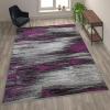 Flash Furniture Rylan Collection Contemporary Area Rug – High Pile Blue Olefin Rug – 2′ x 7′ Area Rug – Jute Backing – Hallway, Entryway, Bedroom, Living Room(Purple)