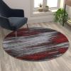 Flash Furniture Rylan Collection Contemporary Area Rug – High Pile Blue Olefin Rug – 2′ x 7′ Area Rug – Jute Backing – Hallway, Entryway, Bedroom, Living Room(Red)