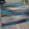 Flash Furniture Rylan Collection Contemporary Area Rug – High Pile Blue Olefin Rug – 2′ x 7′ Area Rug – Jute Backing – Hallway, Entryway, Bedroom, Living Room(Turquoise)