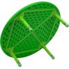 Flash Furniture Wren 45″ Round Natural Plastic Height AdjusTable with Rounded Safety Corners Activity Table with Rounded Safety Corners(Green)