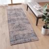 Flash Furniture Dana Artisan Old English Style Traditional Rug – 2’x6′ – Blue Polyester(Blue)