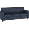 Flash Furniture HERCULES Diplomat Series Black LeatherSoft Sofa(Navy)