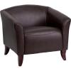 Flash Furniture HERCULES Imperial Series Brown LeatherSoft Chair(Brown)