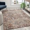 Flash Furniture Katherine Artisan Old English Style Traditional Rug – 8′ x 10′ – Red(Red)