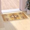 Flash Furniture Lodi Collection Southwestern Area Rug – Low Pile Green Olefin Rug – 6′ x 9′ Area Rug – Jute Backing – Hallway, Entryway, Bedroom, Living Room(Beige)