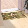 Flash Furniture Lodi Collection Southwestern Area Rug – Low Pile Green Olefin Rug – 6′ x 9′ Area Rug – Jute Backing – Hallway, Entryway, Bedroom, Living Room(Green)