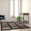 Flash Furniture Menagerie Collection Animal Print Area Rug – Olefin Area Rug with Cheetah, Leopard, Zebra and Giraffe Design – 5′ x 7′ – Individually Raised Squares(5’2″ x 7’4″ (Rectangular))
