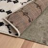 Flash Furniture Minnie Slide-Stop® Multi-Surface Reversible Non-Slip Cushion Rug Pad, 1/4″ Thick, Floor Protection, for 8’x10′ Area Rug, Gray(8’1″ x 10′ (Rectangular))