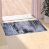 Flash Furniture Rylan Collection Contemporary Area Rug – High Pile Blue Olefin Rug – 2′ x 7′ Area Rug – Jute Backing – Hallway, Entryway, Bedroom, Living Room(Grey)