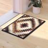 Flash Furniture Teagan Collection Southwestern Style Area Rug – Olefin Red Accent Rug – 2′ x 7′ – Jute Backing – Entryway, Living Room, Bedroom(Brown)
