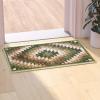 Flash Furniture Teagan Collection Southwestern Style Area Rug – Olefin Red Accent Rug – 2′ x 7′ – Jute Backing – Entryway, Living Room, Bedroom(Green)