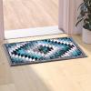 Flash Furniture Teagan Collection Southwestern Style Area Rug – Olefin Red Accent Rug – 2′ x 7′ – Jute Backing – Entryway, Living Room, Bedroom(Turquoise)