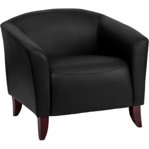 Flash Furniture HERCULES Imperial Series Brown LeatherSoft Chair(Black)