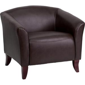 Flash Furniture HERCULES Imperial Series Brown LeatherSoft Chair(Brown)