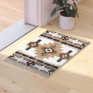 Flash Furniture Mohave Traditional Southwestern Style Area Rug – Rustic Ivory Accent Rug – 8′ x 10′ – Olefin Fibers with Jute Backing(Ivory)