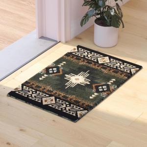 Flash Furniture Mohave Traditional Southwestern Style Area Rug – Rustic Ivory Accent Rug – 8′ x 10′ – Olefin Fibers with Jute Backing(Sage)