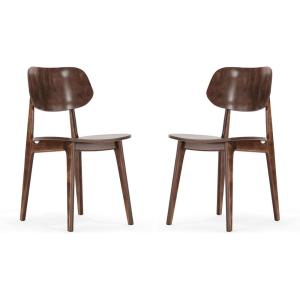 Flash Furniture Verona Solid Wood Dining Chair, Commercial Grade Restaurant Chair with Contoured Backrest, Solid Wood Frame, Antique Copper(Antique Copper)