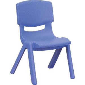 Flash Furniture Whitney 2 Pack Green Plastic Stackable School Chair with 10.5” Seat Height(Blue)
