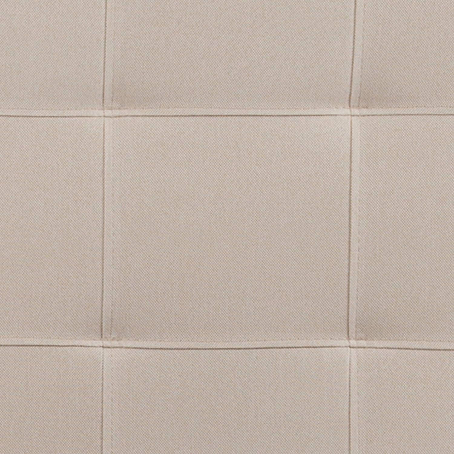 imageFlash Furniture Bedford Box Stitch Tufted Upholstered Twin Size Headboard in Black FabricBeige
