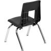 Flash Furniture Mickey Advantage Black Student Stack School Chair – 12-inch(Black)