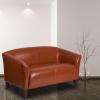 Flash Furniture HERCULES Imperial Series Cognac LeatherSoft Loveseat