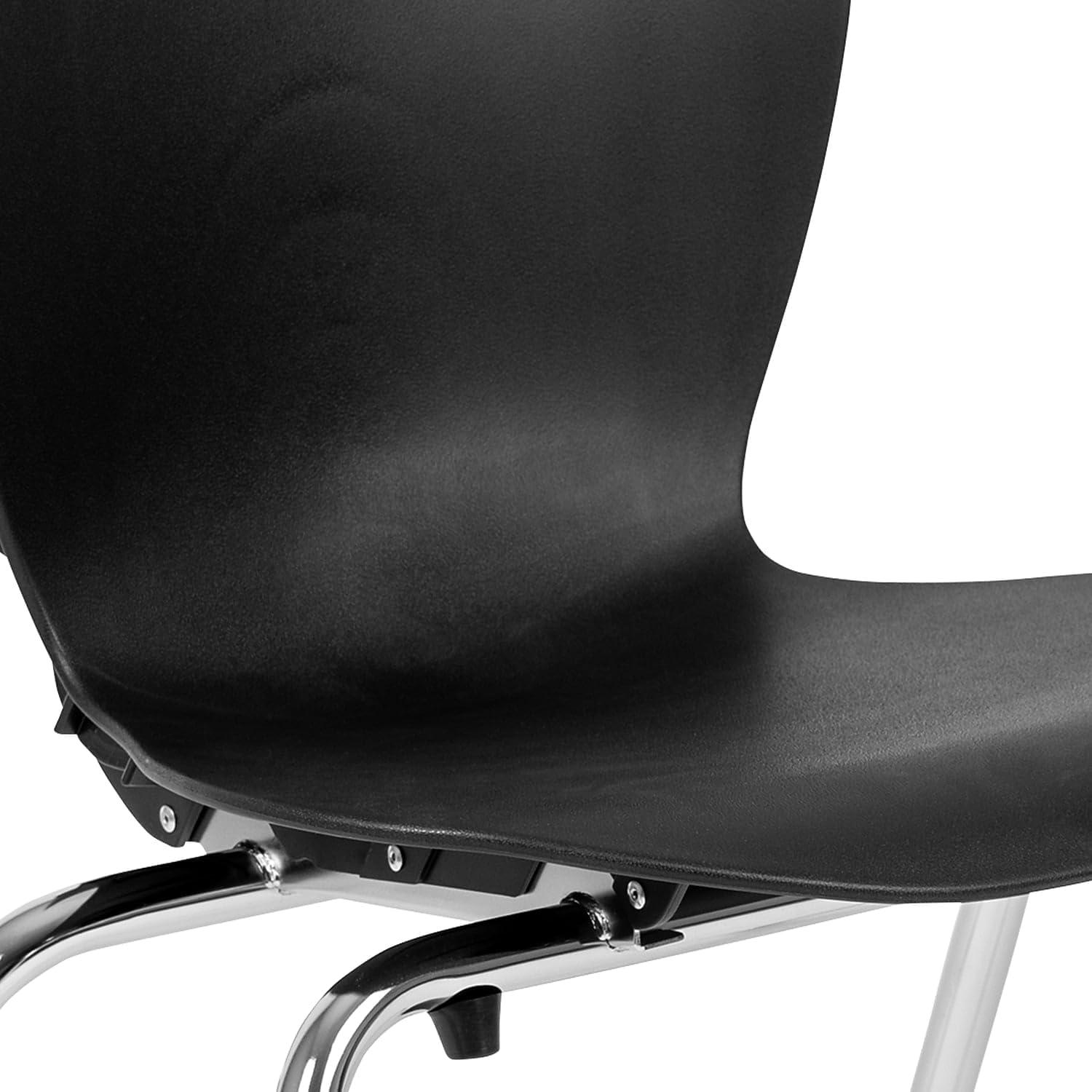 image:imageFlash Furniture Advantage Titan Black Student Stack School Chair 18inchBlack