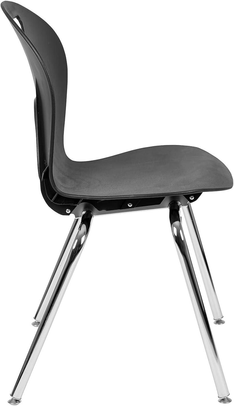 image:imageFlash Furniture Advantage Titan Black Student Stack School Chair 18inchBlack